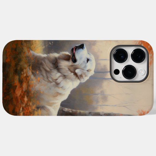 Coques Case-Mate iPhone Les grandes Pyrénées à l'automne Feuilles automne  (Verso (horizontal))