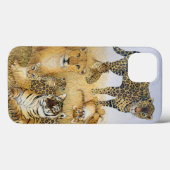 Coques Case-Mate iPhone Les grands chats (Verso (horizontal))