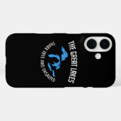 Coques Case-Mate iPhone Les Grands Lacs (Verso (horizontal))