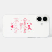 Coques Case-Mate iPhone Les grands-mères cool ont des muscles (Verso (horizontal))
