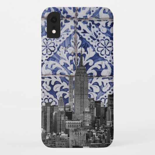 Coques Case-Mate iPhone Les gratte-ciels de New York rencontrent les carre (Dos)