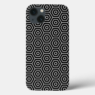 iPhone 13 Case Les hexagones donnent au motif géométrique