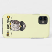Coques Case-Mate iPhone Les hiboux sont frais (Dos (Horizontal))