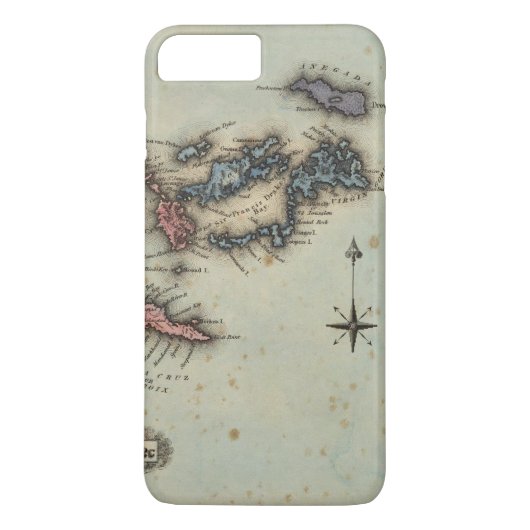 Coques Case-Mate iPhone Les Îles Vierges (Dos)