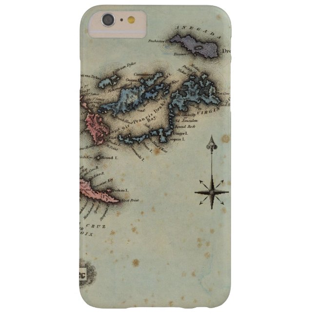 Coques Case-Mate iPhone Les Îles Vierges (Dos)