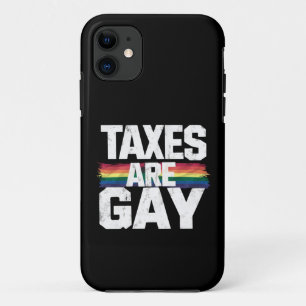 Case-Mate iPhone Case Les impôts sont gay drôle Gay Pride Mois de la fie