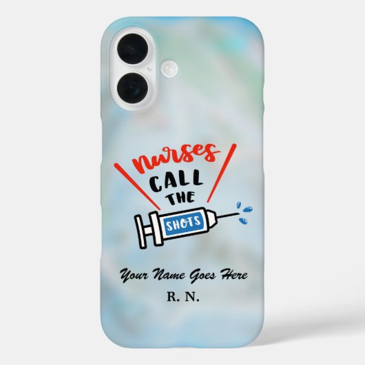 Coques Case-Mate iPhone Les infirmières appellent les chaussures nom et di (Verso)