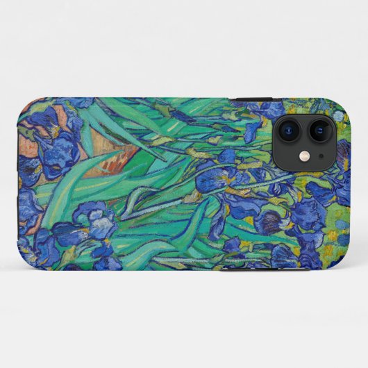 Coques Case-Mate iPhone Les Irises de Van Gogh (Dos (Horizontal))