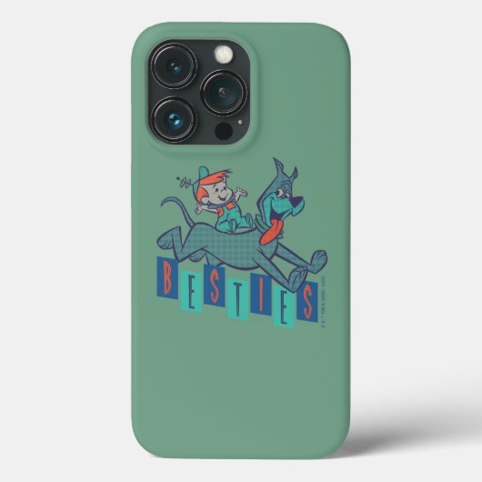 Coques Case-Mate iPhone Les Jetsons | Elroy & Astro Besties (Verso)