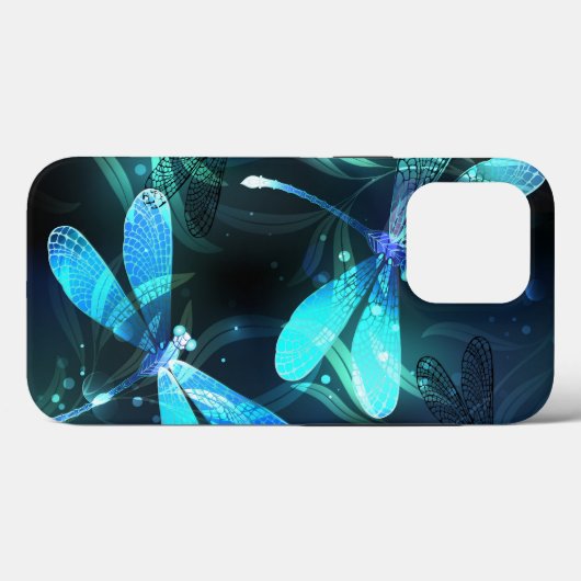 Coques Case-Mate iPhone Les libellules du lac (Verso (horizontal))