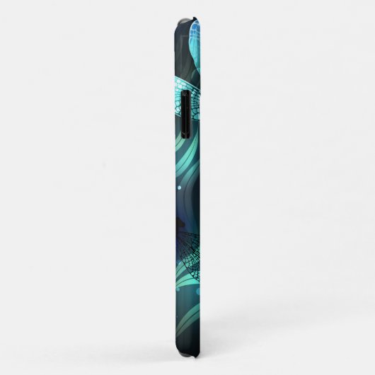 Coques Case-Mate iPhone Les libellules du lac (Dos/Droite)