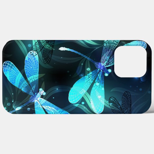 Coques Case-Mate iPhone Les libellules du lac (Verso (horizontal))