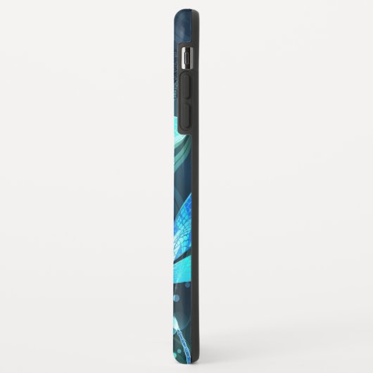 Coques Case-Mate iPhone Les libellules du lac (Dos/Gauche)