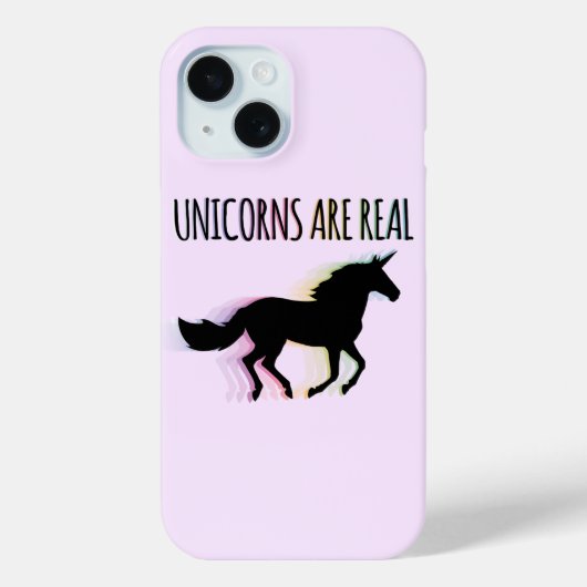 Coques Case-Mate iPhone Les licornes sont vraies (Verso)
