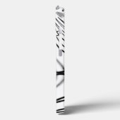 Coques Case-Mate iPhone Les lignes grises traversées nous rappellent les d (Verso / Gauche)