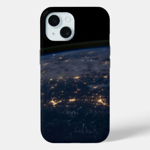 Coque Pour iPhone 15 Les Lumières De La Ville Du Sud Des États-Unis.