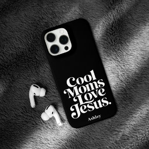 Coques iPhone 16 Pro Max Les mamans cool aiment Jésus
