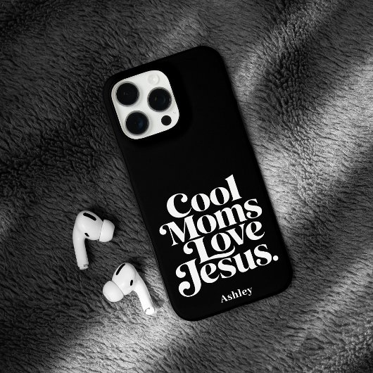 Coques Case-Mate iPhone Les mamans cool aiment Jésus