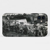Coques Case-Mate iPhone Les marines de 2ÈME GUERRE MONDIALE débarquent des (Dos (Horizontal))