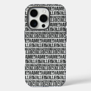 Coques iPhone 16 Pro Les médias sociaux ont tué la romance