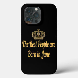 Case-Mate iPhone Case Les Meilleures Personnes Sont Nées En Juin