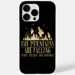 Coque Pour Pour iPhone 14 Pro Max Les montagnes appellent Space Splash Big Thunder