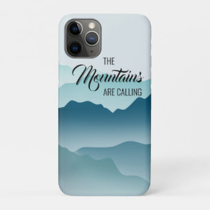 Case-Mate iPhone Case Les Montagnes Vaves Appelent Le Gradient Bleu