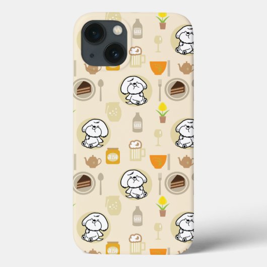 Coques Case-Mate iPhone Les motifs du ventre de Bubbly (Verso)