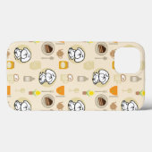 Coques Case-Mate iPhone Les motifs du ventre de Bubbly (Verso (horizontal))