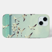 Coques Case-Mate iPhone Les mouettes volent au-dessus de la mer (Verso (horizontal))