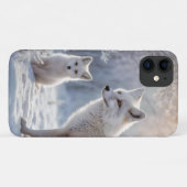 Coques Case-Mate iPhone "Les obligations décongelées : le renard arctique  (Dos (Horizontal))