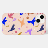 Coques Case-Mate iPhone Les oiseaux dans l'air (Verso (horizontal))