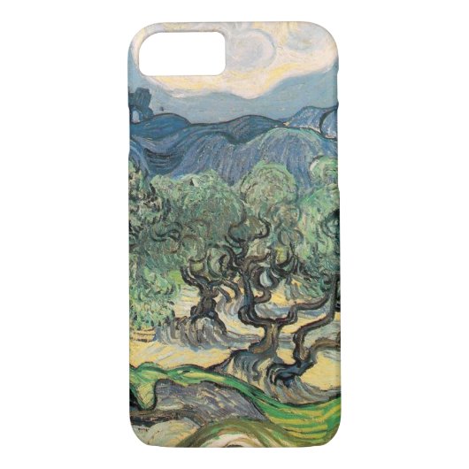 Coques Case-Mate iPhone Les oliviers, Vincent van Gogh (Dos)