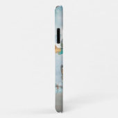Coques Case-Mate iPhone Les papillons dans les nuages (Dos/Droite)