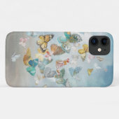 Coques Case-Mate iPhone Les papillons dans les nuages (Dos (Horizontal))