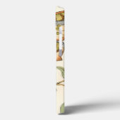 Coques Case-Mate iPhone Les papillons Tandem sur les Feuilles verts (Verso / Gauche)