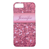 Coques Case-Mate iPhone Les parties scintillantes roses Girly (Dos)