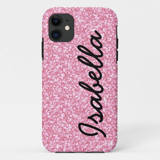 COQUES Case-Mate iPhone LES PARTIES SCINTILLANTES ROSES ONT IMPRIMÉ (Dos)