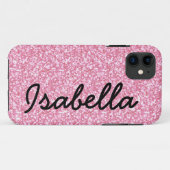 COQUES Case-Mate iPhone LES PARTIES SCINTILLANTES ROSES ONT IMPRIMÉ (Dos (Horizontal))