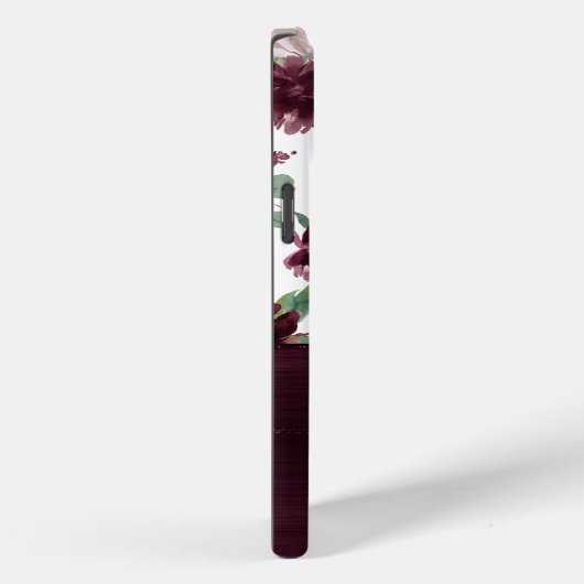 Coques Case-Mate iPhone Les passions de Moody | Dramatic Purple Wine Rose (Verso / Droite)