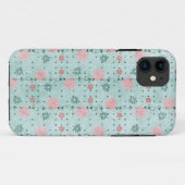Coques Case-Mate iPhone Les Pastels Floraux (Dos (Horizontal))