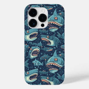 Coque Pour iPhone 14 Pro Les Patterns de Shark