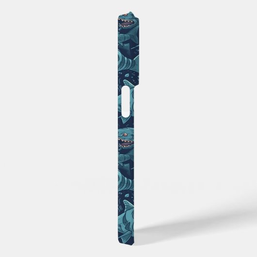 Coques Case-Mate iPhone Les Patterns de Shark (Verso / Droite)