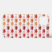 Coques Case-Mate iPhone Les Patters de Red Monkey (Verso (horizontal))