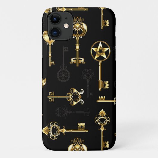 Coques Case-Mate iPhone Les Patters de Seamless avec Golden Keys (Dos)