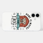 Coques Case-Mate iPhone Les pattes font la maison (Verso (horizontal))