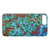 Coques Case-Mate iPhone Les PAVOTS ROUGES d'AQUA FLEURIT LA CAISSE PLUS de (Dos (Horizontal))
