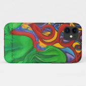 Coques Case-Mate iPhone Les pensées créent -art original  (Dos (Horizontal))