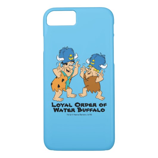 Coques Case-Mate iPhone Les Pierrafeu | Buffles d'eau Fred & Barney (Dos)