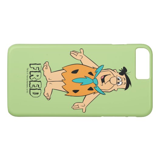 Coques Case-Mate iPhone Les Pierrafeu | Fred Flintstone (Dos (Horizontal))
